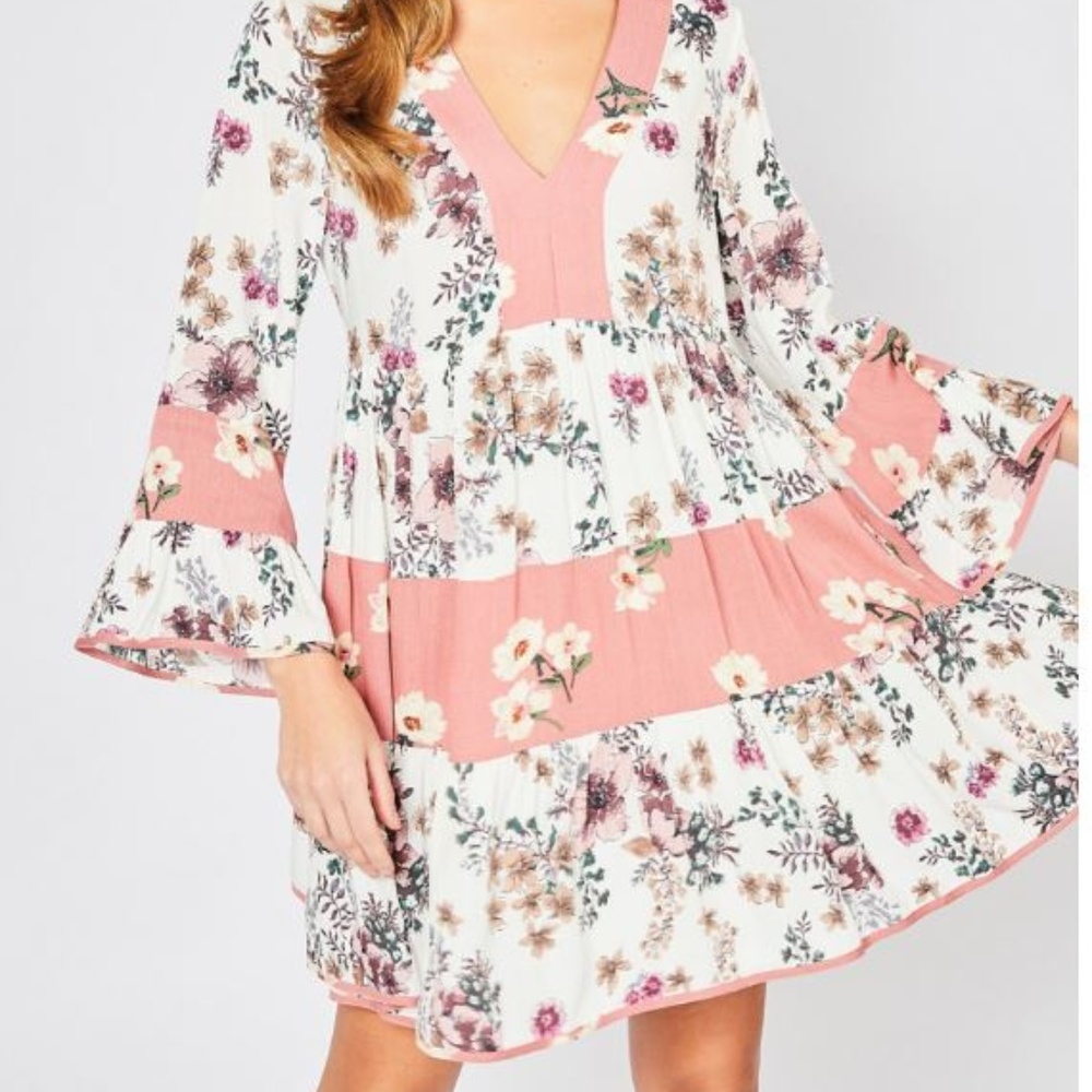 Floral Babydoll Dress